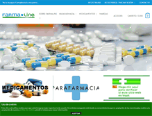 Tablet Screenshot of farmaline.com